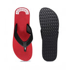 Generic Unisex Rubber Lightweight and Soft Women Slippers for a Cozy Step (Red)