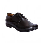 Generic Men's Solid Synthetic Leather Formal Shoes (Black)