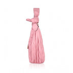 Generic Women's Faux Leather Textured Handbag (Pink)