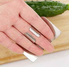 Stainless Steel Finger Protector Hand Guard (Pack of 2)