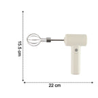 Cordless Electric Whisk  Egg Beater - (1 Pc)