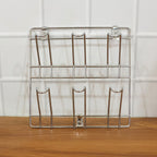 Wall-mounted Stainless-steel Cup  Mug Holder Rack (25 X 25 Cm 1 Pc)