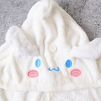 Premium Soft Microfiber Hair Drying Towel Wrap With Button (1 Pc)