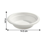 Vegnar Disposable Food Serving Bowl Set Of 10 Pieces 360 Ml Capacity