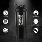 Multipurpose Protein Shaker Bottle 500ml