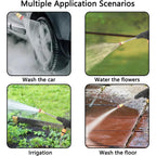 48v Car Washer Gun Wireless High Pressure Washer Water Spray Gun Car Washing Kit