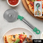 Kitchen Stainless Steel Wheel Pizza Cutter (1 Pc)