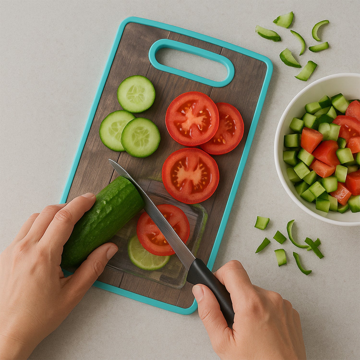 Premium Multipurpose Cutting Board (1 Pc  36x23 Cm)
