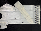 Embroidered thread work kurta Set