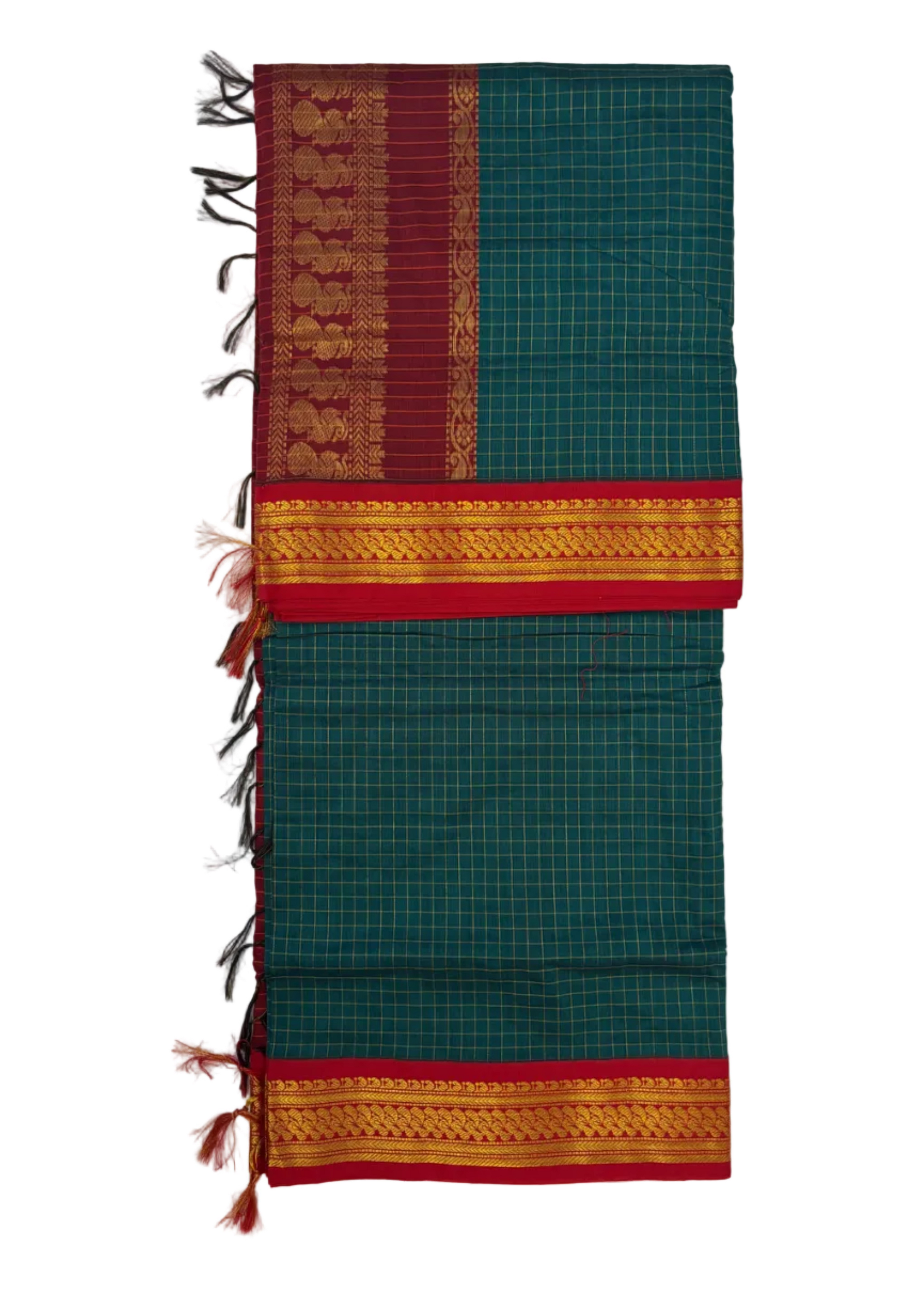Kalyani Cotton Saree  With Blouse