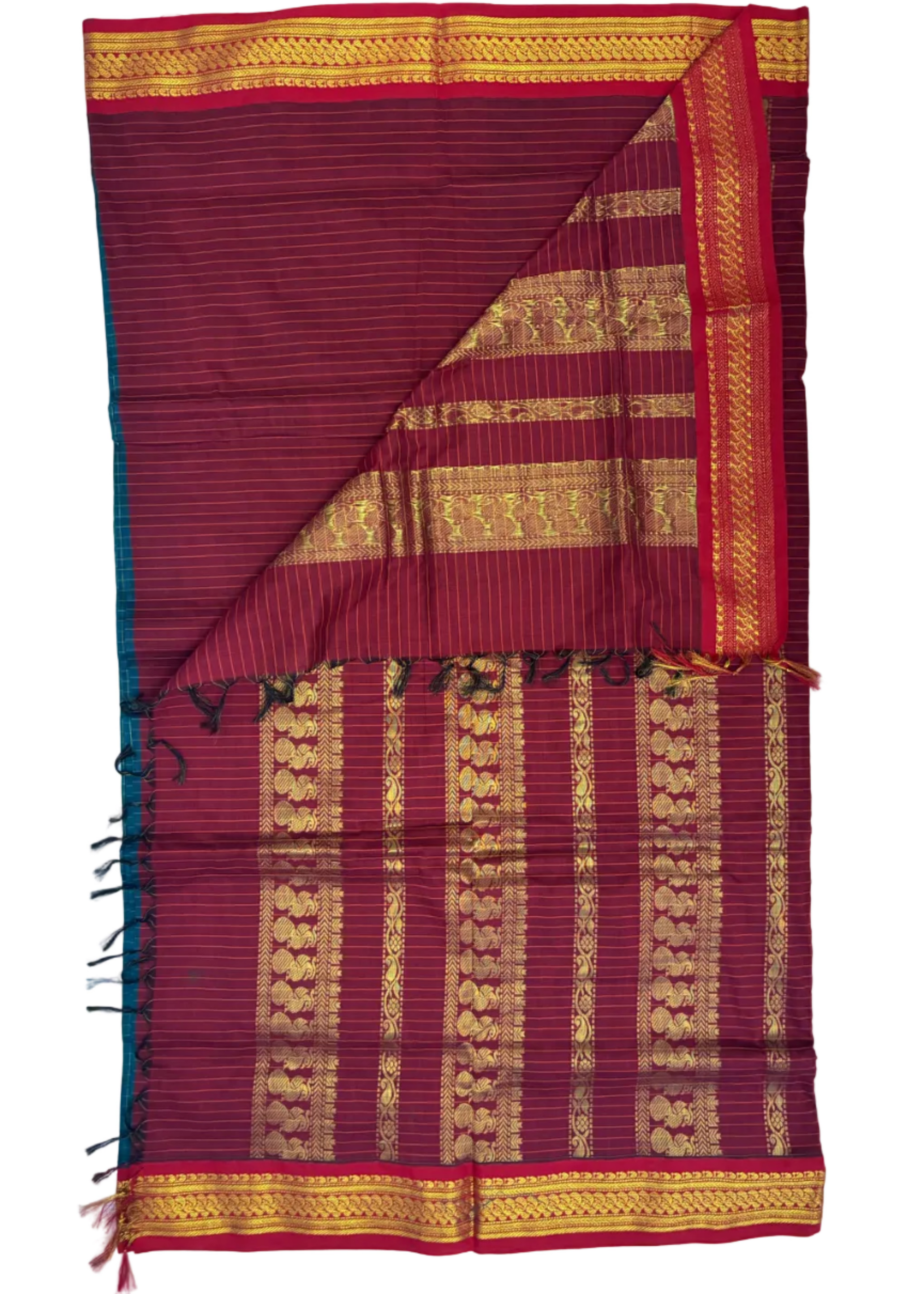 Kalyani Cotton Saree  With Blouse