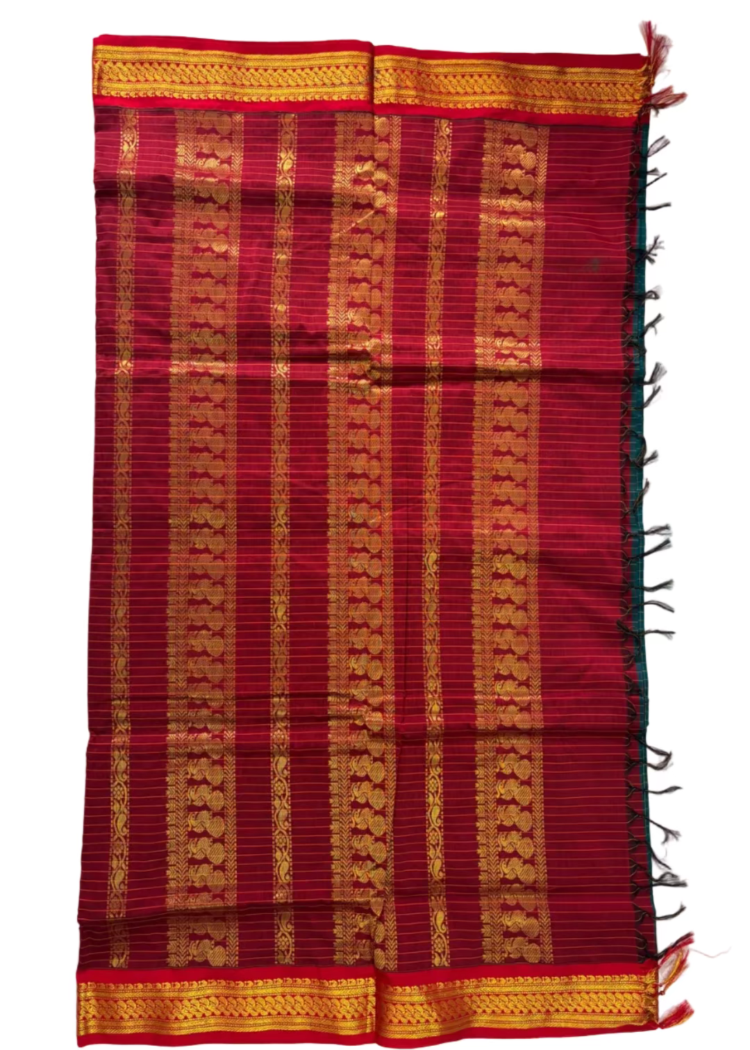 Kalyani Cotton Saree  With Blouse
