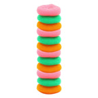 2629 Plastic Scrubber Round Nylon Scrubbers (Pack Of 12)