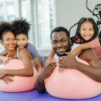 9091 Anti Burst 65 Cm Exercise Ball With Inflation Pump Non-slip Gym Ball For Yoga Pilates Core Training Exercises At Home And Gym- Suitable For Men And Women