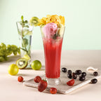 Supermom Plastic Faluda Matt Glass Set (300ml  6 Pc)