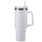 890 Ml Insulated Stainless-steel Travel Tumbler White Color (1 Pc )