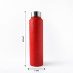 1000 Ml Stainless Steel Water Bottle Red Color (1 Pc)