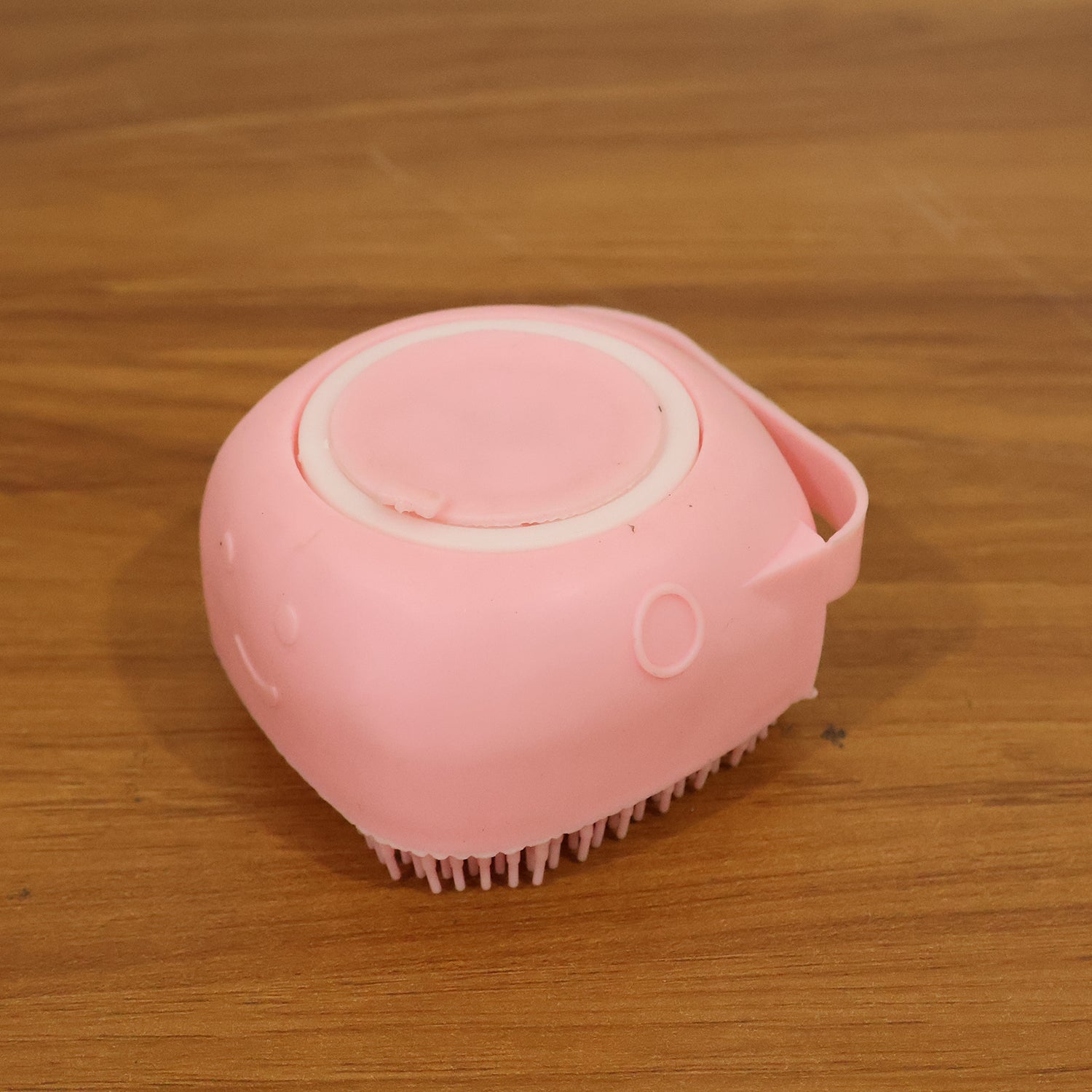 Silicone Massage Bath Body Brush With Built-in Soap Dispenser (1 Pc)