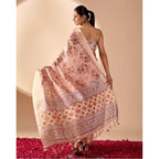 Generic Women's Faux_Banarasi_Silk Woven Saree With Unstitched Blouse 5.5Mtr (Light_Mauve)