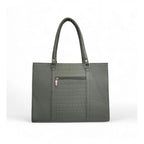 Generic Women's Polyurethane Croco Shoulder Tote Bag (Green)