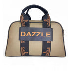 Generic Women's Polyurethane Textured Duffle Bag with Adjustable &amp; Removable Strap (Olive Green)