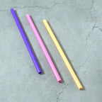 Reusable Drinking Straw For Cold (1 Pc Mix Colour)