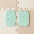 Mint Green Toddler Wool Knit Leg Warmer (Knee Guard)