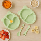 Premium 4-piece Kids Mealtime Feeding Set