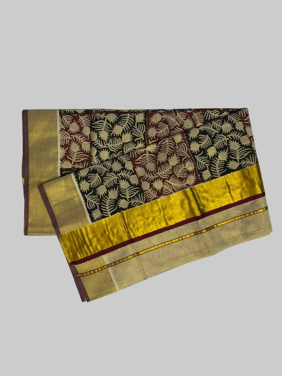 Cotton tissue saree