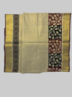 Cotton tissue saree
