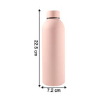 Stainless Steel Double Wall Vacuum-insulated Drink Water (Pink  500 Ml Approx)