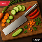 Professional-grade Stainless Steel Vegetable Cleaver Knife 1 Pc