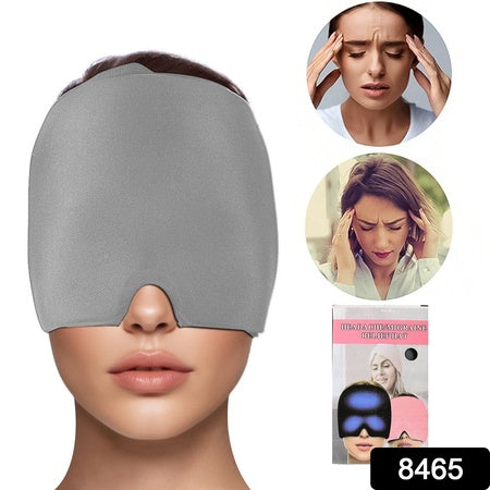 Headache Relief Hat Migraine Cap (1 Pc  Grey Color)
