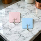 Self-adhesive Wall-mounted Utility Hooks (2 Pc)