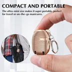 Keychain Nail Clipper  Small Nail Clippers Multicolor (1 Pc)
