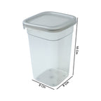 Plastic Multipurpose Kitchen Storage  Fridge Container (1200 Ml 6 Pc)