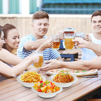 Vegnar Disposable Round Food Serving Bowl 240 Ml Capacity  10 Pc