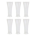 Supermom Plastic Faluda Matt Glass Set (300ml  6 Pc)