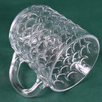 Glass Coffee  Tea Cup  Mug With Handle (6 Pcs Set)