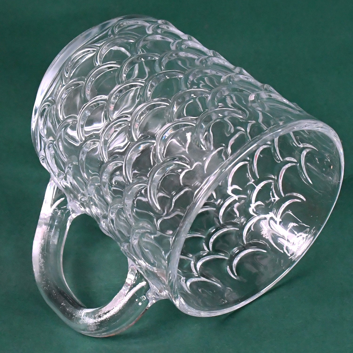 Glass Coffee  Tea Cup  Mug With Handle (6 Pcs Set)