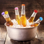 4789 Beer Savers Caps 6pc Used In Soda And Cold-drink Bottles For Covering Bottle Mouth.