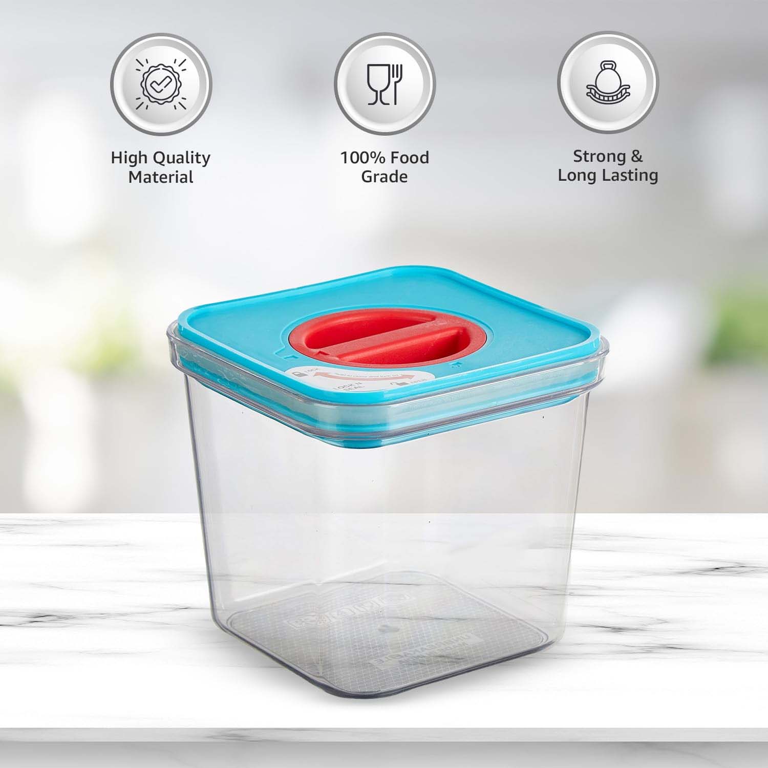 Lock  Seal Airtight Food Storage Container (Approx. 1000 Ml)
