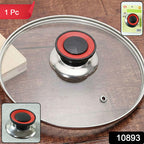 Transparent Heat-resistant Glass Cooking Lid (1 Pc)