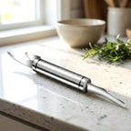 Stainless Steel Fruit  Vegetable Corer And Slicer Tool (1 Pc)