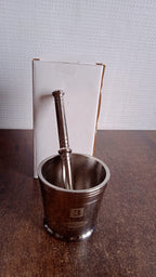 Heavy Duty Stainless Steel Mortar And Pestle Set For Kitchen Khalbatta Set (2 Pc Set)